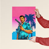 Tommy Vercetti – Grand Theft Auto Vice City Poster